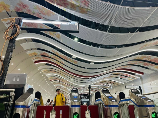 民俗文化融入车站设计广州地铁十三号线打造“七夕乞巧”主题站